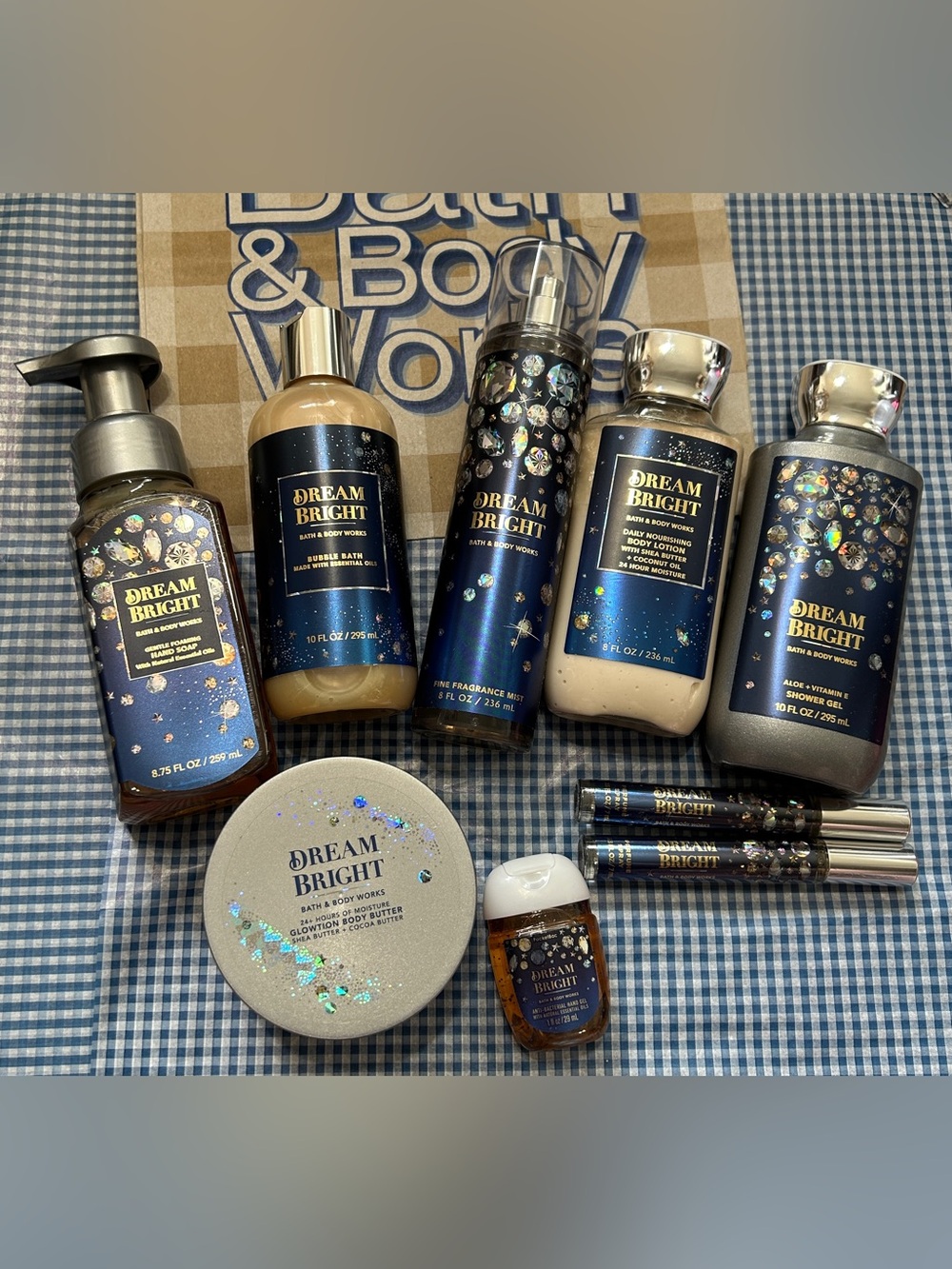 Bath & Body Works Dream Bright Bath & Body 9 Pc Bundle